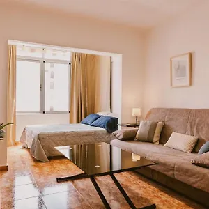 Apartamento Estudio En A 3 Minutos Andando De La Playa